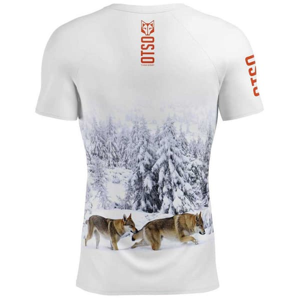 Otso Kort ærme T-shirt T-shirt Hvid L Mand