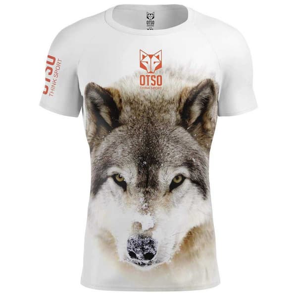Otso Kort ærme T-shirt T-shirt Hvid L Mand