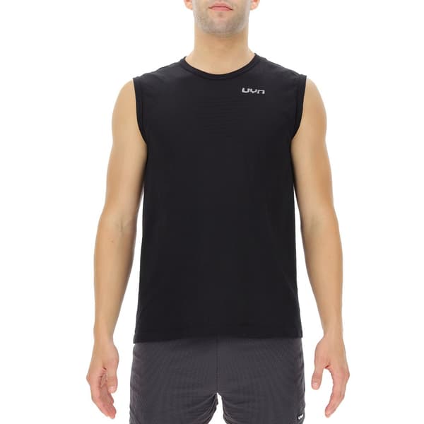 Uyn Ærmeløs T-shirt Airstream Sort S Mand