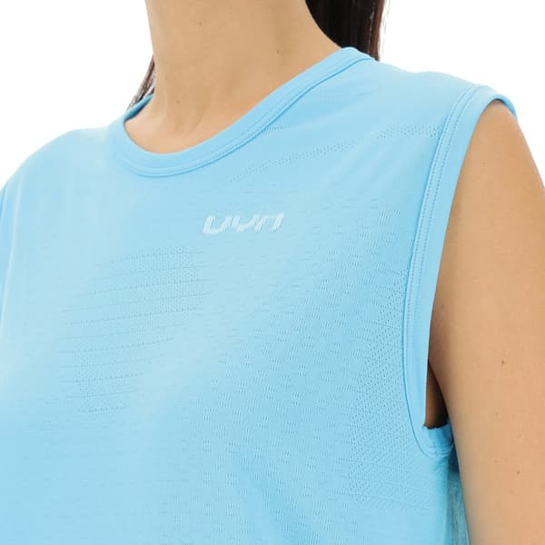 Uyn Ärmlös T-shirt Airstream Blå XL Kvinna