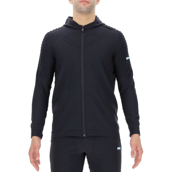 Uyn Fuld Lynlå Sweatshirt Run Fit Sort 2XL Mand