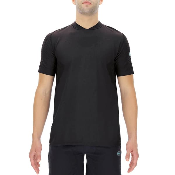 Uyn Kortærmet T-shirt Run Fit Sort S Mand