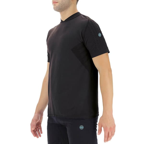 Uyn Kortærmet T-shirt Run Fit Sort XL Mand