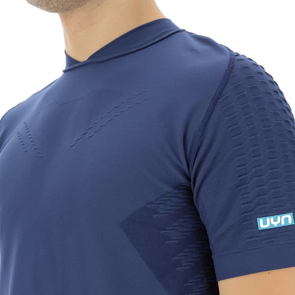 Uyn Kortärmad T-shirt Run Fit Blå S Man