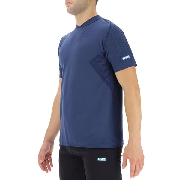 Uyn Kortärmad T-shirt Run Fit Blå XL Man