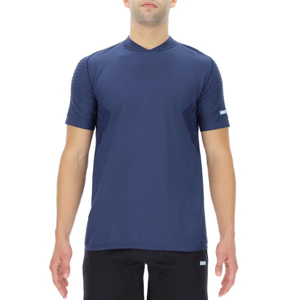 Uyn Kortärmad T-shirt Run Fit Blå XL Man