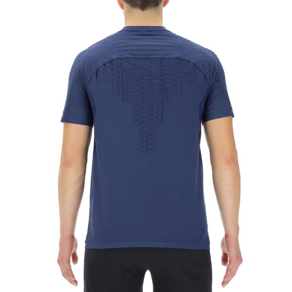 Uyn Kortärmad T-shirt Run Fit Blå 2XL Man