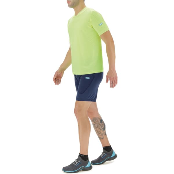 Uyn Kortærmet T-shirt Run Fit Gul S Mand