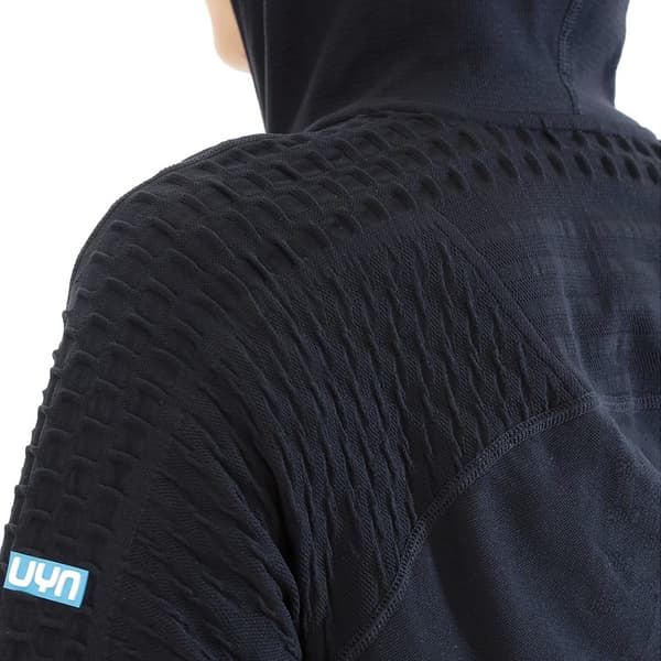 Uyn Tröja Med Full Dragkedja Run Fit Svart L Kvinna