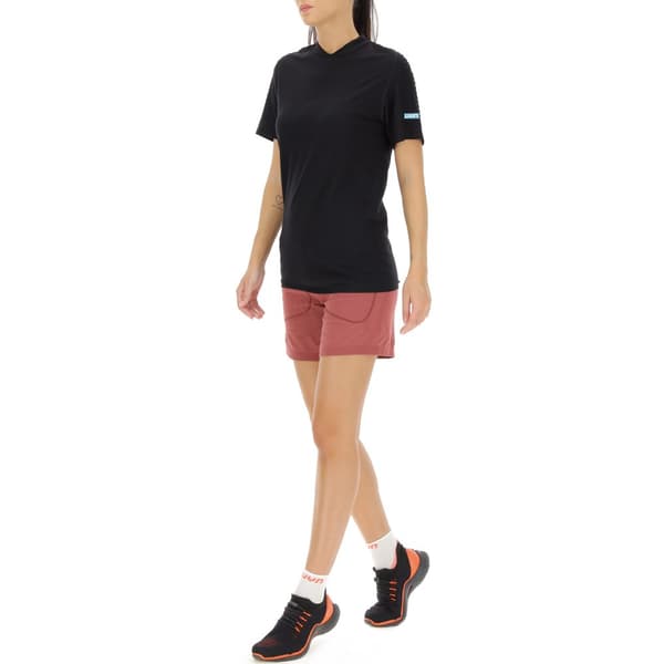 Uyn Kortærmet T-shirt Run Fit Sort L Kvinde