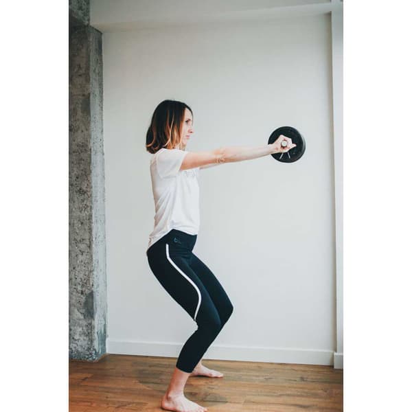 Blueball Sport Tights Med Høj Talje Line Sort XL Kvinde