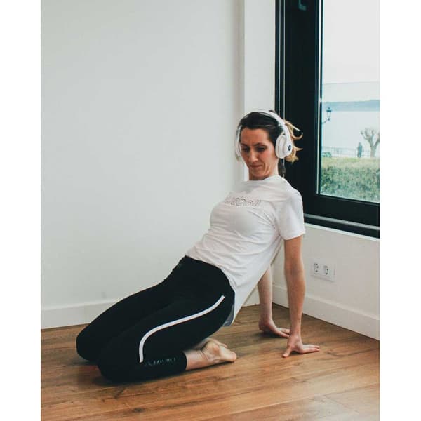 Blueball Sport Tights Med Høj Talje Line Sort XL Kvinde