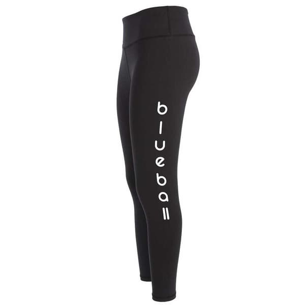 Blueball Sport Tights Med Høj Talje Natural Sort M Kvinde
