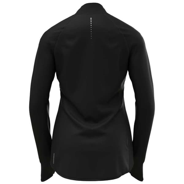 Odlo Puolivetoketjullinen T-paita Zeroweight Musta XL Nainen