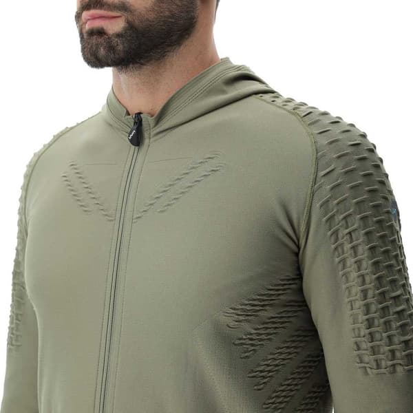 Uyn Sweatshirt Med Fuld Lynlås Run Fit Full Zip Grøn XL Mand