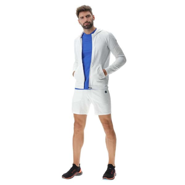 Uyn Sweatshirt Med Fuld Lynlås Run Fit Full Zip Hvid M Mand