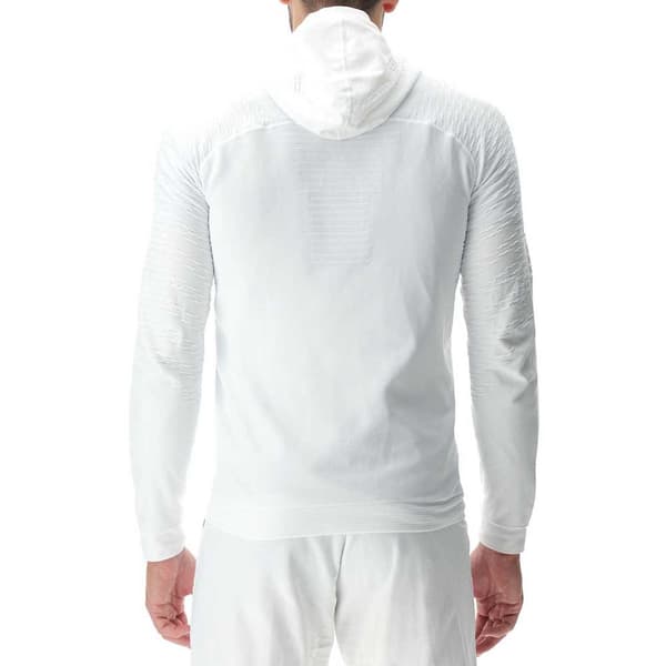 Uyn Sweatshirt Med Fuld Lynlås Run Fit Full Zip Hvid M Mand