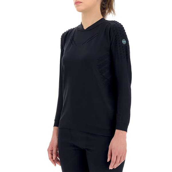 Uyn Långärmad T-shirt Run Fit Svart L Kvinna