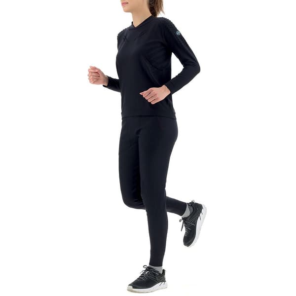 Uyn Långärmad T-shirt Run Fit Svart L Kvinna