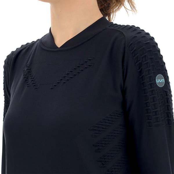 Uyn Långärmad T-shirt Run Fit Svart L Kvinna