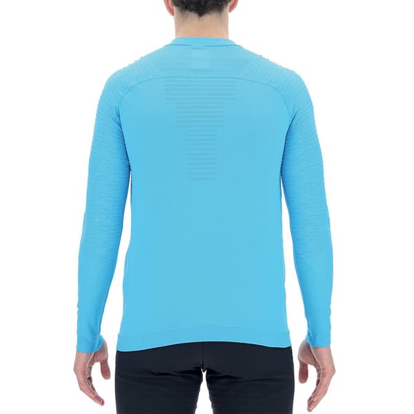 Uyn Langærmet T-shirt Run Fit Blå M Mand
