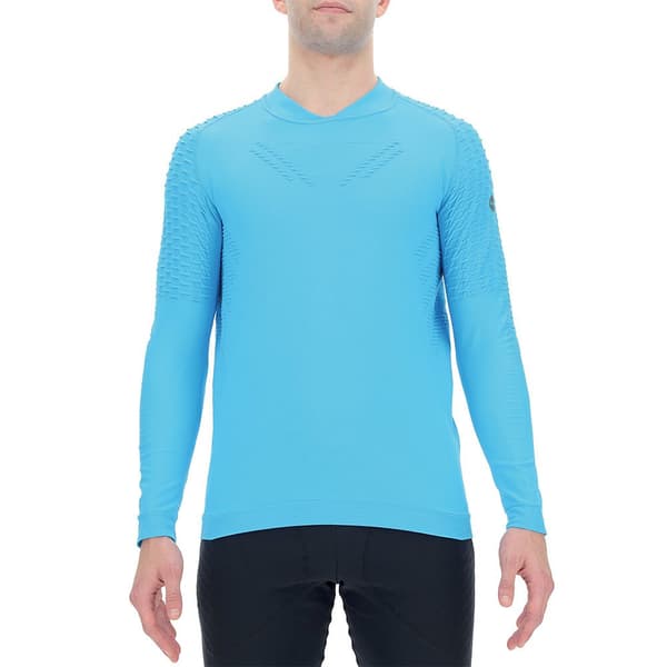Uyn Långärmad T-shirt Run Fit Blå XL Man