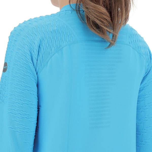Uyn Långärmad T-shirt Run Fit Blå M Kvinna