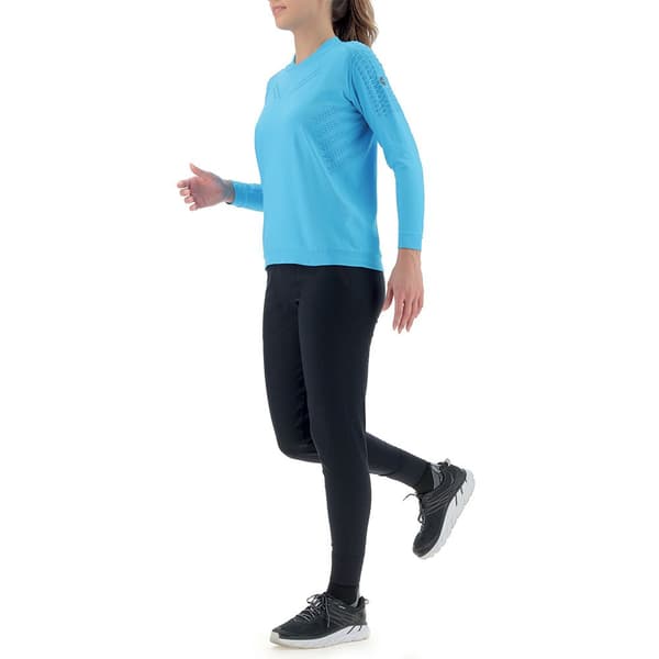 Uyn Långärmad T-shirt Run Fit Blå L Kvinna