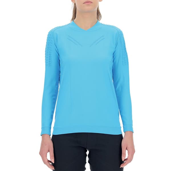 Uyn Långärmad T-shirt Run Fit Blå XL Kvinna