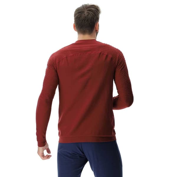 Uyn Långärmad T-shirt Run Fit Röd L Man
