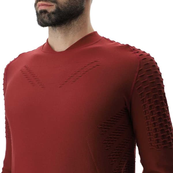 Uyn Långärmad T-shirt Run Fit Röd L Man