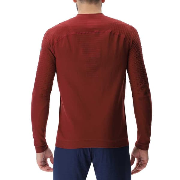 Uyn Långärmad T-shirt Run Fit Röd L Man