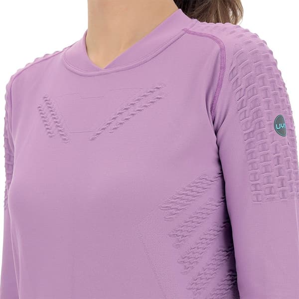 Uyn Langærmet T-shirt Run Fit Lilla L Kvinde