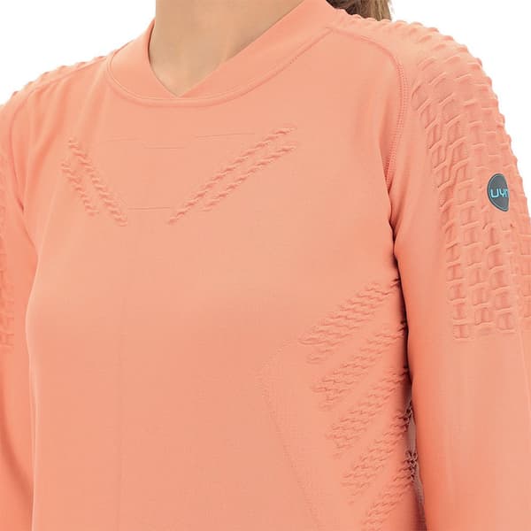 Uyn Långärmad T-shirt Run Fit Orange L Kvinna