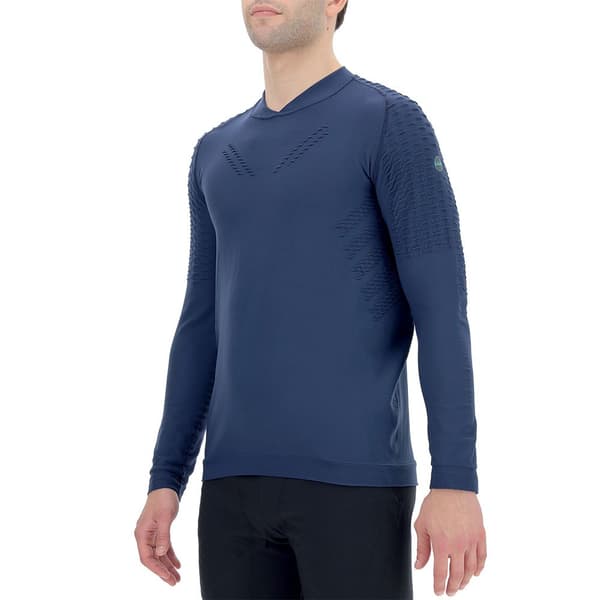 Uyn Långärmad T-shirt Run Fit Blå L Man