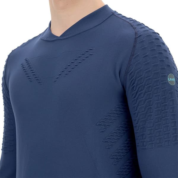 Uyn Långärmad T-shirt Run Fit Blå L Man