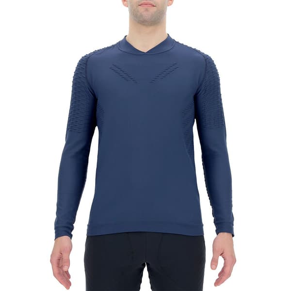 Uyn Långärmad T-shirt Run Fit Blå L Man