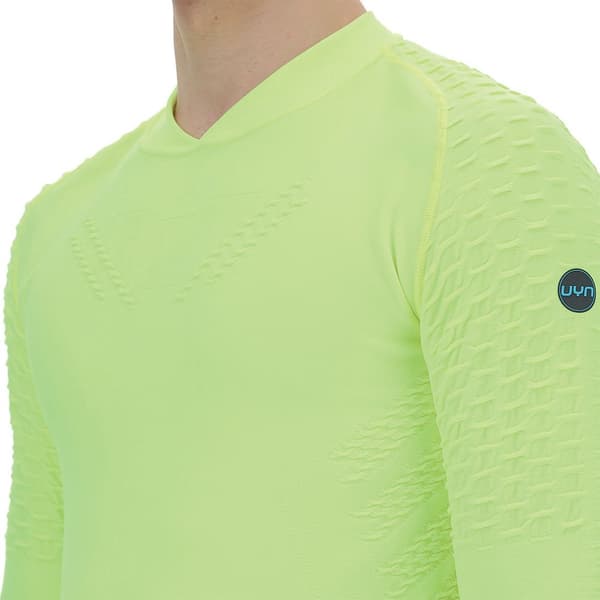 Uyn Långärmad T-shirt Run Fit Gul L Man
