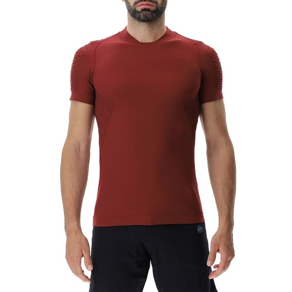 Uyn Kortärmad T-shirt Run Fit Röd S Man