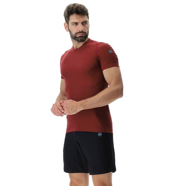 Uyn Kortärmad T-shirt Run Fit Röd M Man