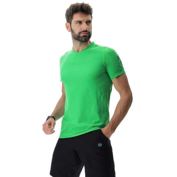 Uyn Kortærmet T-shirt Run Fit Grøn L Mand