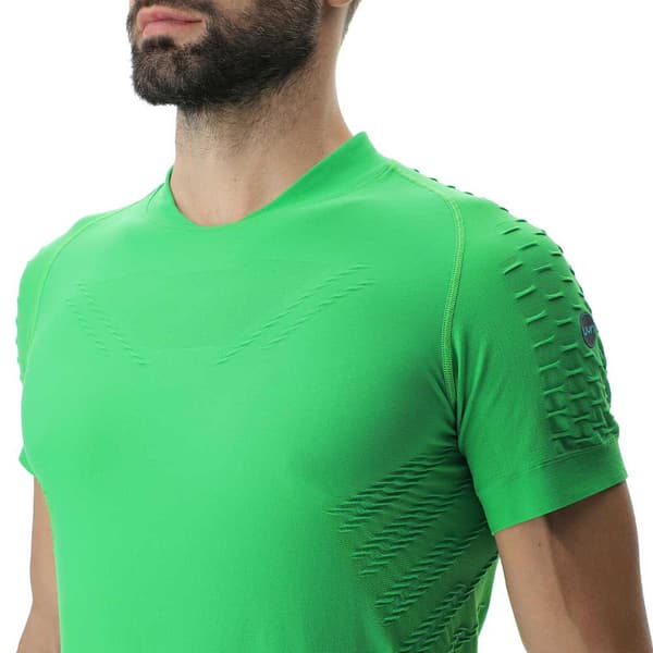 Uyn Kortærmet T-shirt Run Fit Grøn L Mand