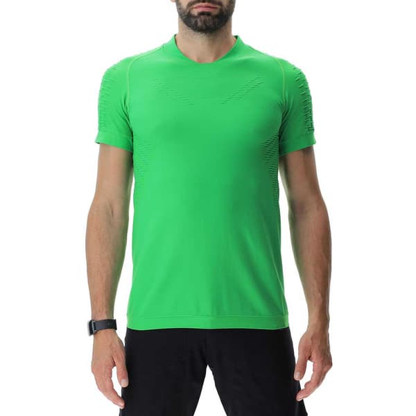 Uyn Kortærmet T-shirt Run Fit Grøn L Mand