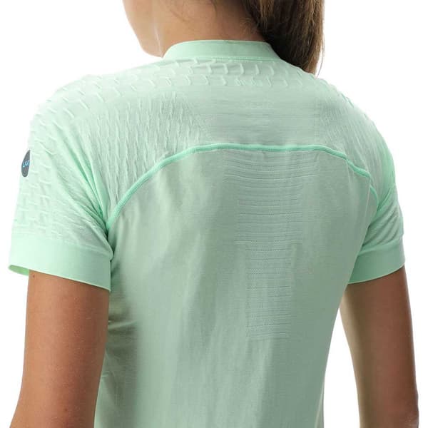 Uyn Kortärmad T-shirt Run Fit Grönt XS Kvinna