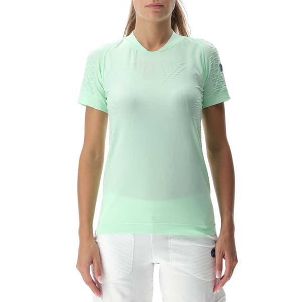 Uyn Kortärmad T-shirt Run Fit Grönt XS Kvinna