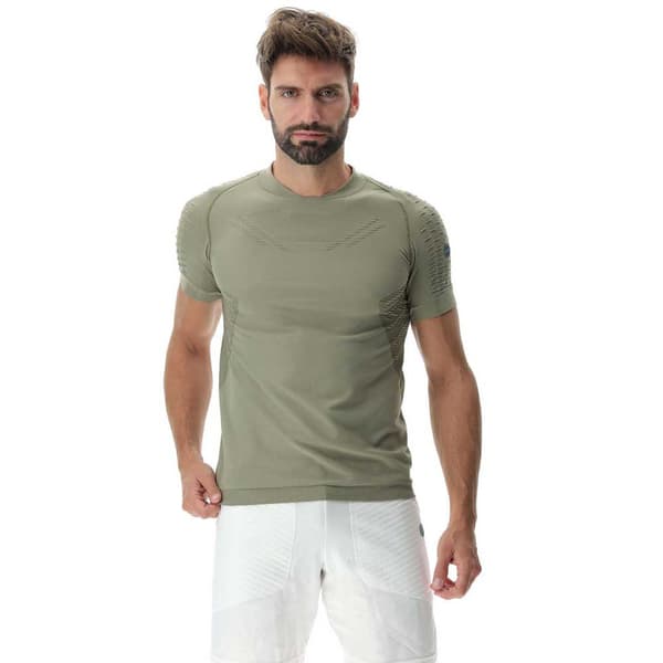 Uyn Kortärmad T-shirt Run Fit Grönt S Man
