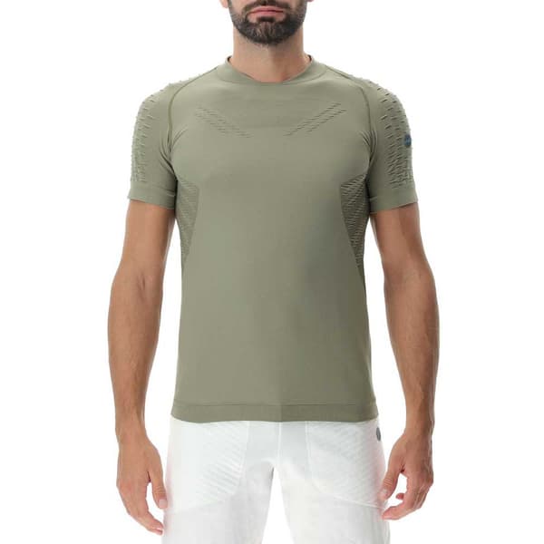 Uyn Kortærmet T-shirt Run Fit Grøn M Mand