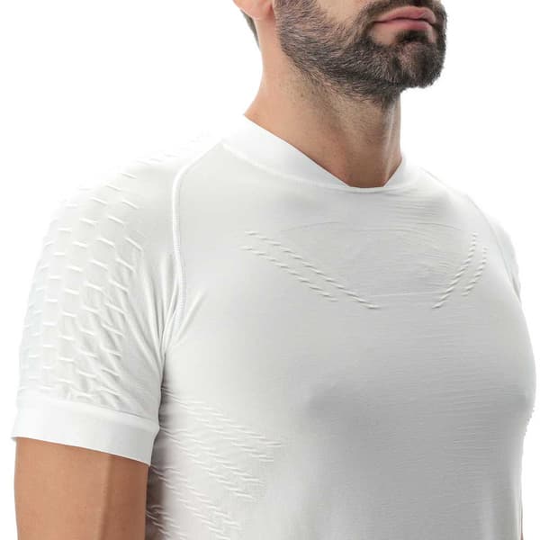 Uyn Kortærmet T-shirt Run Fit Hvid 2XL Mand