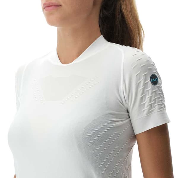Uyn Kortärmad T-shirt Run Fit Vit XS Kvinna