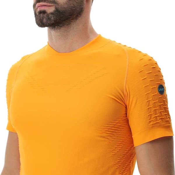 Uyn Kortärmad T-shirt Run Fit Orange XL Man